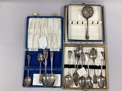 Lot 37 - A Collection of Assorted Hallmarked Silver...