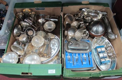 Lot 1082 - A Quantity of Platedware, to include four...