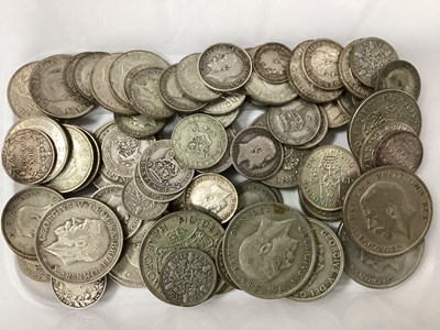 Lot 604 - Collection Of GB Pre 1947 Silver Coins,...
