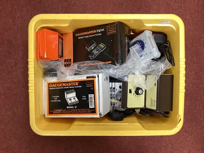 Lot 387 - A quantity of Model Railway control equipment...