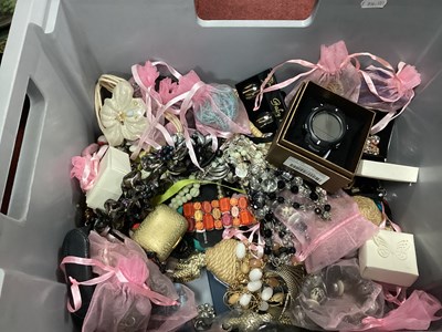 Lot 1042 - Assorted Modern Costume Jewellery:- One Box