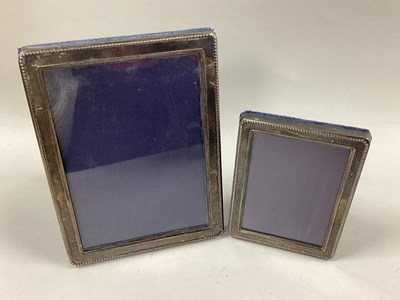 Lot 2 - Carrs; A Hallmarked Silver Mounted Photograph...