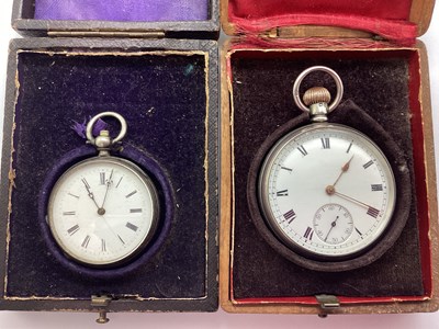 Lot 295 - A Hallmarked Silver Cased Openface Pocket...