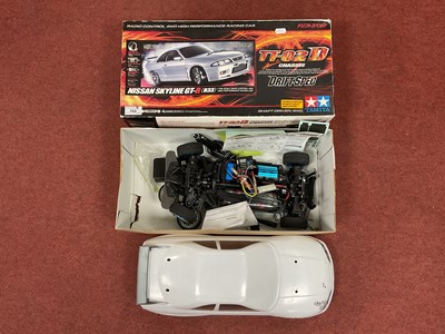 Lot 743 - A Tamiya 1:10th Scale Battery Operated Radio...