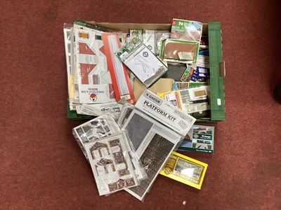 Lot 340 - A Quantity of N Gauge / 2mm Lineside Buildings...