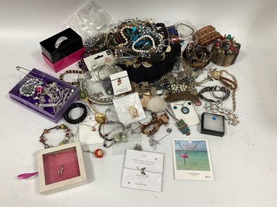 Lot 1123 - A Mixed Lot of Assorted Costume Jewellery,...