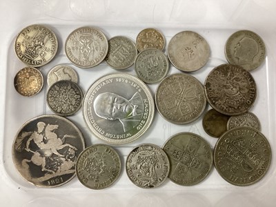 Lot 250 - GB Pre 1947 And XIX Century Silver Coins,...