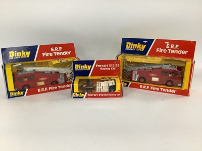Lot 654 - Three Circa 1970's Dinky Toys Diecast Model...