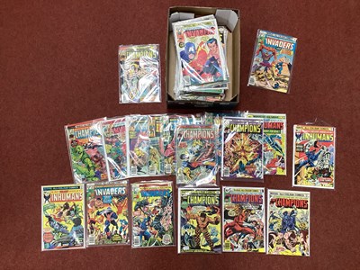 Lot 785 - Approximately Fifty Seven Marvel Bronze Age...