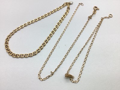 Lot 92 - A Mariner Link Bracelet, (lacking clasp),...