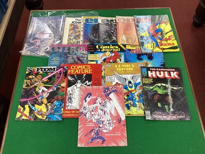 Lot 741 - Fifteen Magazines Mostly With A Marvel Theme....