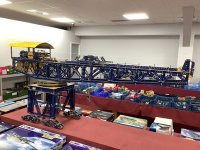 Lot 717 - An Impressive Meccano Based Built Up Block...