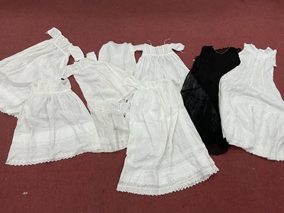 Lot 1370 - Seven Early XX Century White Night...