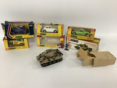 Lot 663 - Four Circa 1970's Corgi Diecast Model Vehicles...