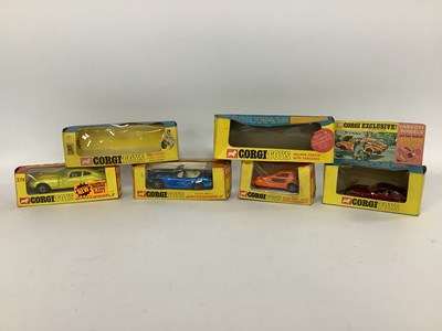 Lot 658 - Four Circa 1970's Corgi Whizzwheels and Golden...