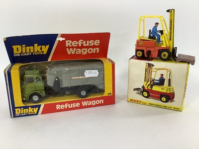 Lot 633 - Two Dinky Toys Diecast Models - #978 Refuse...