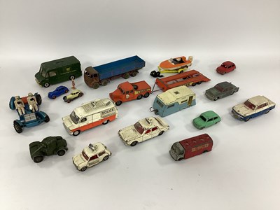Lot 606 - A Quantity of Original Diecast Model Vehicles...