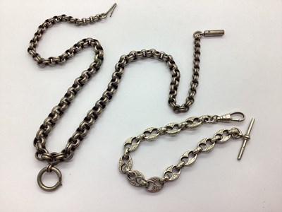 Lot 187 - A Hallmarked Silver Fancy Link Bracelet, the...