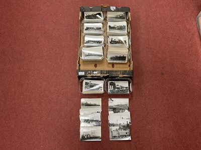 Lot 327 - Railwayana - A Quantity of Black & White Steam...