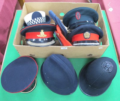 Lot 412 - British Military and Police Headgear,...