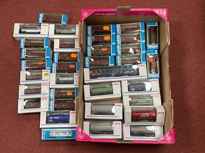 Lot 544 - A collection of boxed Marklin HO scale rolling...