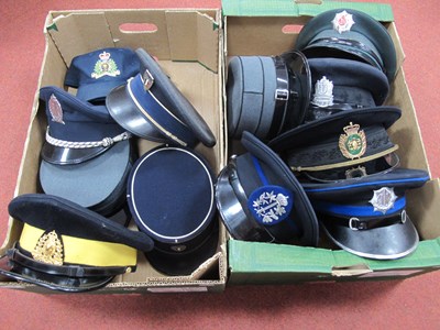Lot 480 - Police Headgear Various Nations, including...