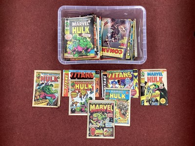 Lot 762 - Approximately One Hundred and Ninety Marvel...