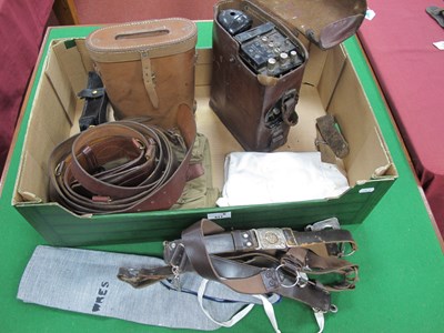 Lot 411 - WWII Field Telephone, in case marked Signal...