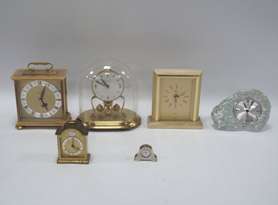 Lot 1417 - Staiger Textured Ice Art Glass Mantle Desk...