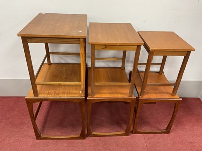 Lot 1628 - G Plan Nest of Tables, together with one other...