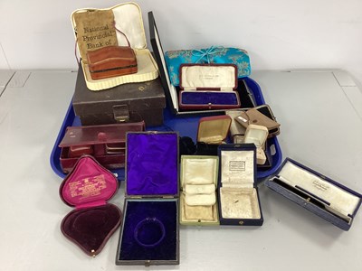 Lot 215 - Vintage and Later Jewellery Boxes, including...