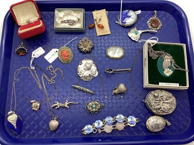 Lot 235 - An Assortment of "925" and Other Jewellery, to...