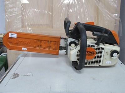 Lot 1192 - A STIHL MS200T petrol chain saw. (Untested...