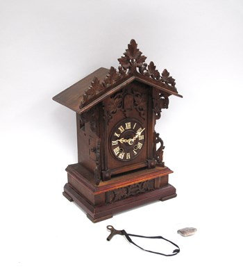 Lot 1463 - GHS Cuckoo Clock, circa 1900 with 8-day...