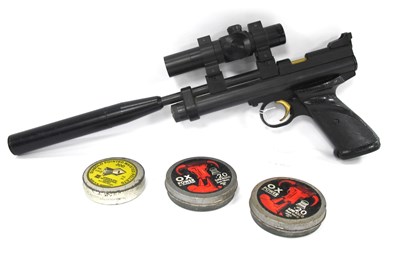 Lot 435 - Crosman 2240 CO2 -22 Air Pistol, fitted with...