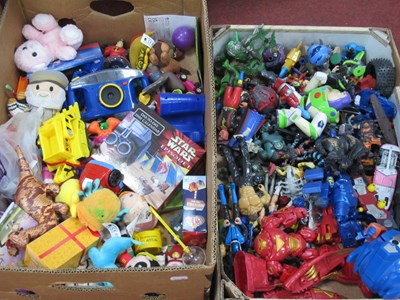 Lot 1395 - A large collection of toys and figurines to...