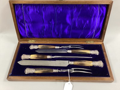Lot 205 - Walker & Hall; A Hallmarked Silver Mounted...