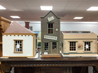 Lot 1575 - Three Model Buildings. Comprising of a Model...