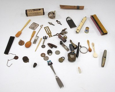 Lot 1298 - Coinage, padlocks, cigar cutter as a champagne...