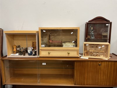 Lot 1644A - A Small Quantity of Dolls, Dolls Furniture,...