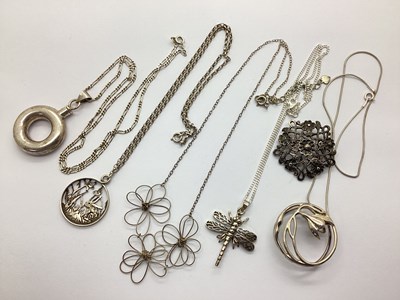 Lot 166 - A Collection of "925" and Other Jewellery, to...