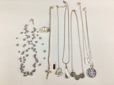 Lot 167 - An Assortment of "925" and Other Jewellery, to...