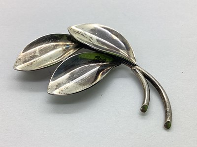 Lot 135 - Aarre & Krogh; A Danish Sterling Brooch, of...