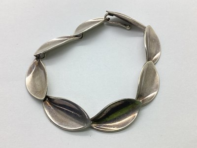 Lot 133 - Aarre & Krogh; A Danish Sterling Bracelet, of...