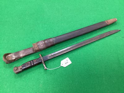 Lot 513 - WWII Home Guard M17 Remington Bayonet,...