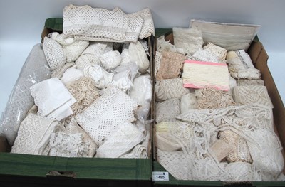 Lot 1490 - A Large Quantity of Lace and Crochet Trim,...