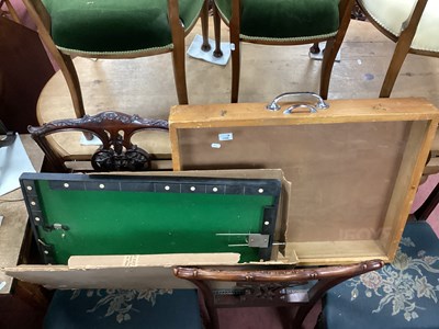 Lot 1598 - A Vintage 'Wickets' Board Game, together with...