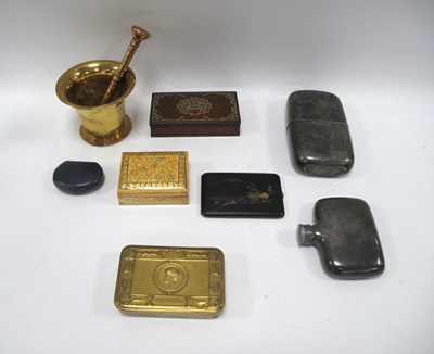 Lot 1432 - Christmas 1914 W.W.1 Brass Chocolate Tin,...