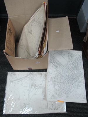 Lot 1055 - Maps: A quantity of local interest maps from...