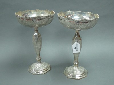 Lot 15 - A Pair of Decorative Middle Eastern Pedestal...